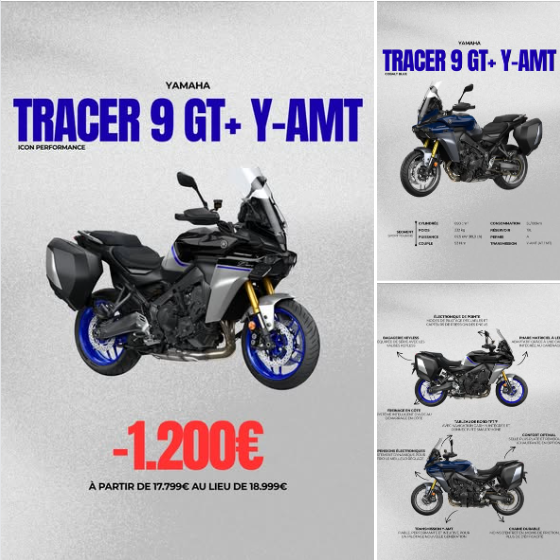 Offre Exceptionnelle sur la Tracer 9 GT+ Y‑AMT 
